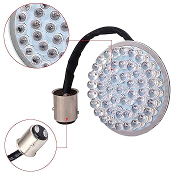 Amazon | ペア 2インチ (フロント) 1156 および 1157 (リア) LED